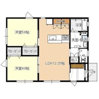 間取図 森ノ庵B棟