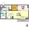 フィーノe 1LDKの間取り