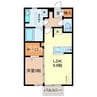 ライズ 1LDKの間取り
