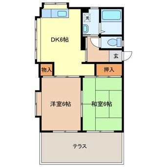 間取図 JAJAハイツ