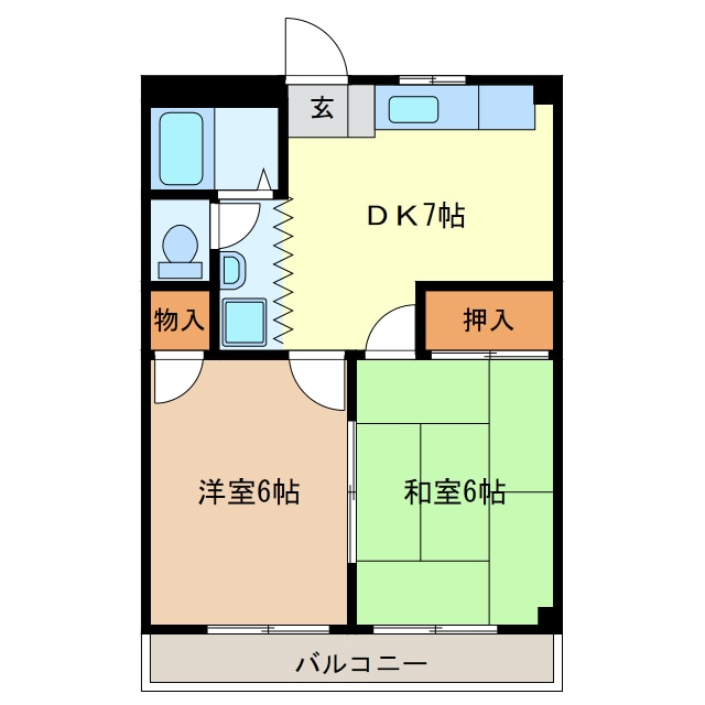 間取り図 ルミエール旭