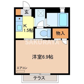 間取図 エスポワール Ａ