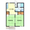 ハイツフィノーバ 2DKの間取り