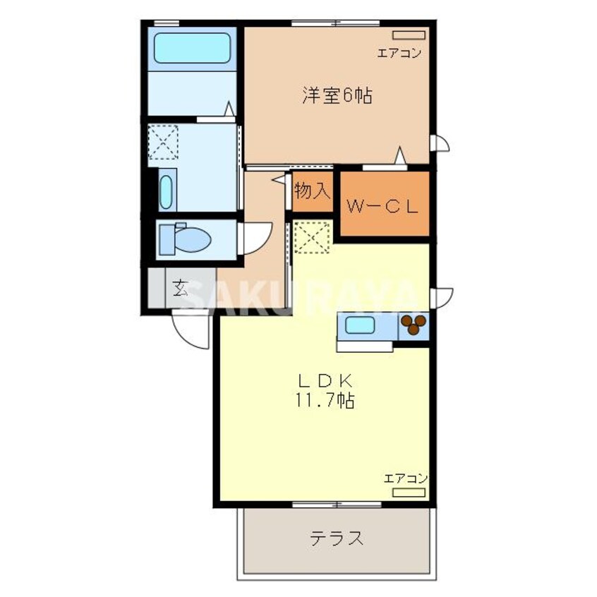 間取図 ロトンド