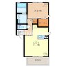 ロトンド 1LDKの間取り