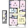 グランドールＫ　Ⅰ 3LDKの間取り