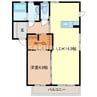 フォルトゥーナ 1LDKの間取り