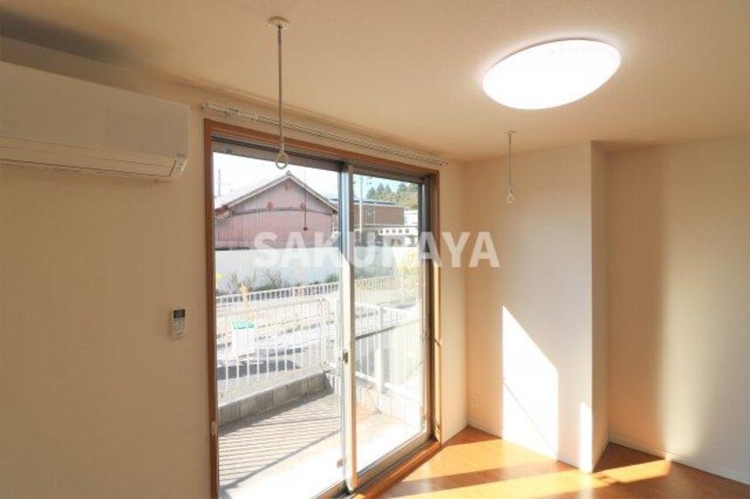 室内物干し。2021年撮影。現況と異なる場合がございます。 ボーセゾン