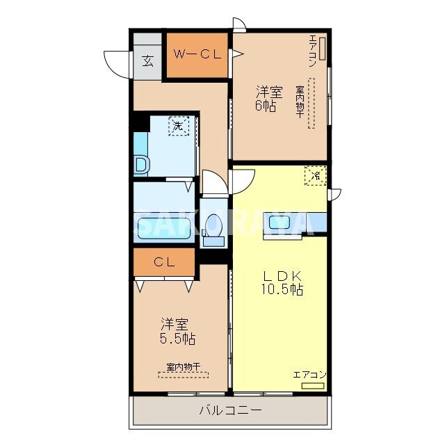 間取り図 La Maison MMD3「ラ･メゾンMMD3」