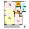 Kanon「カノン」 2LDKの間取り