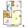 BERG 3「ベルグ３」 2LDKの間取り