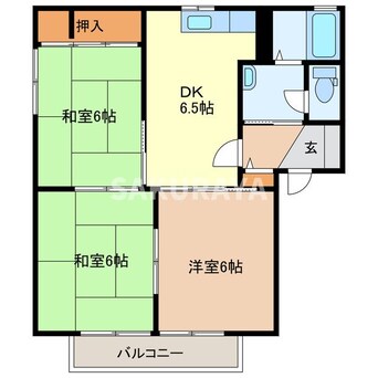 間取図 ベルコート