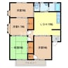 アメニティライフ３棟 4LDKの間取り