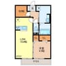エリタージュ朝倉 North 1LDK+Sの間取り