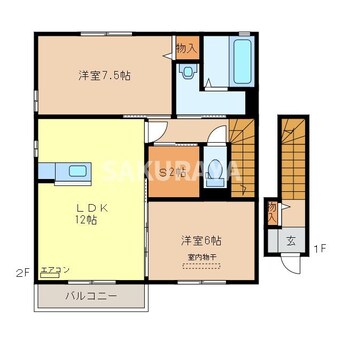 間取図 Bell Famille「ベル・ファミーユ」