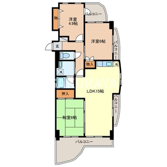 間取図 ローゼンクローネ