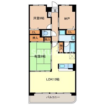 間取図 ローゼンクローネ