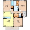 グローラ 3LDKの間取り