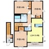 プレステージＡ 3LDKの間取り