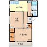 根岸コーポA棟（福居町） 2Kの間取り