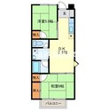 田口コーポの間取図