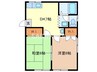 エルフロード 2DKの間取り
