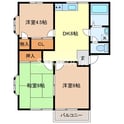 本城壱番館の間取図