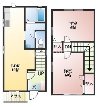 間取図 エルクレール