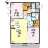ディアレクス 2LDKの間取り