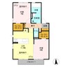 ＦＬＯＲ Ⅱ 2LDKの間取り