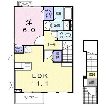 間取図 メゾン・ド・リブレ