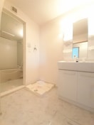 脱衣スペースもあります フローレスＡ