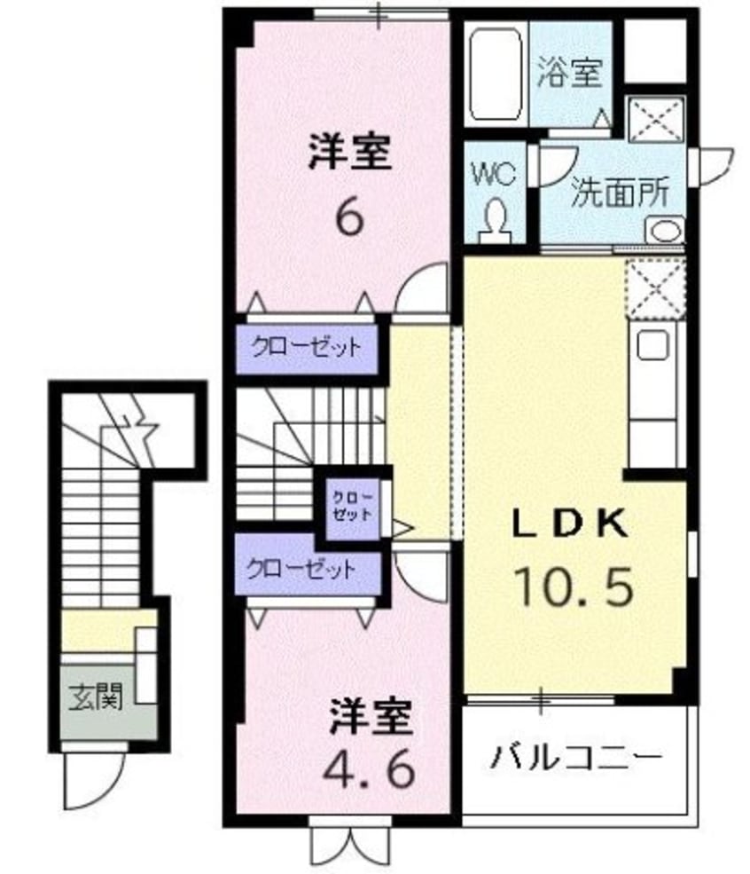 間取図 コンステラシオン