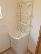 ゆったりとスペースのある洗面所 コンステラシオン