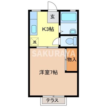 間取図 サンシャインハイツ