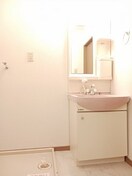 広い洗面スペース コスモハイツナガシマ