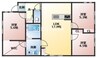 ベルメゾンⅢ 3LDKの間取り