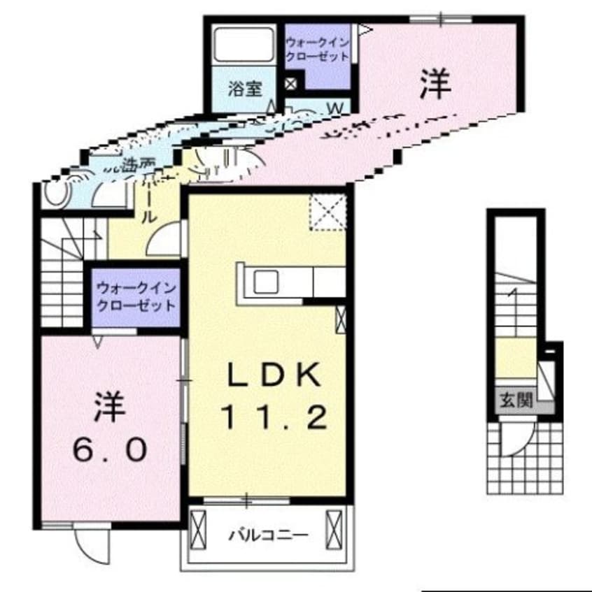 間取図 セレノ　カーサⅠ