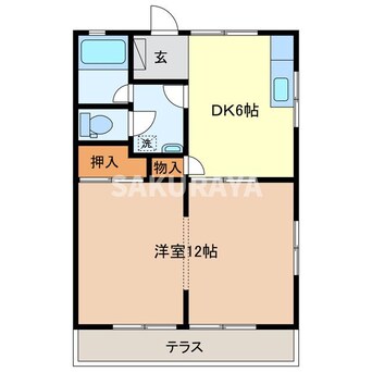 間取図 ラ・ヴィータ