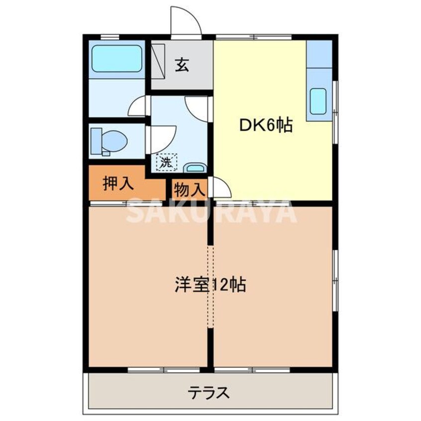 間取図 ラ・ヴィータ