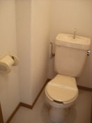 シンプルで使いやすいトイレです コスモハイツナガシマ