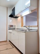 コンパクトなキッチンで掃除もラクラク ファンタジア　ヒルズＢ
