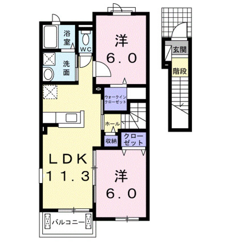 間取図 サニーレジデンスⅣ