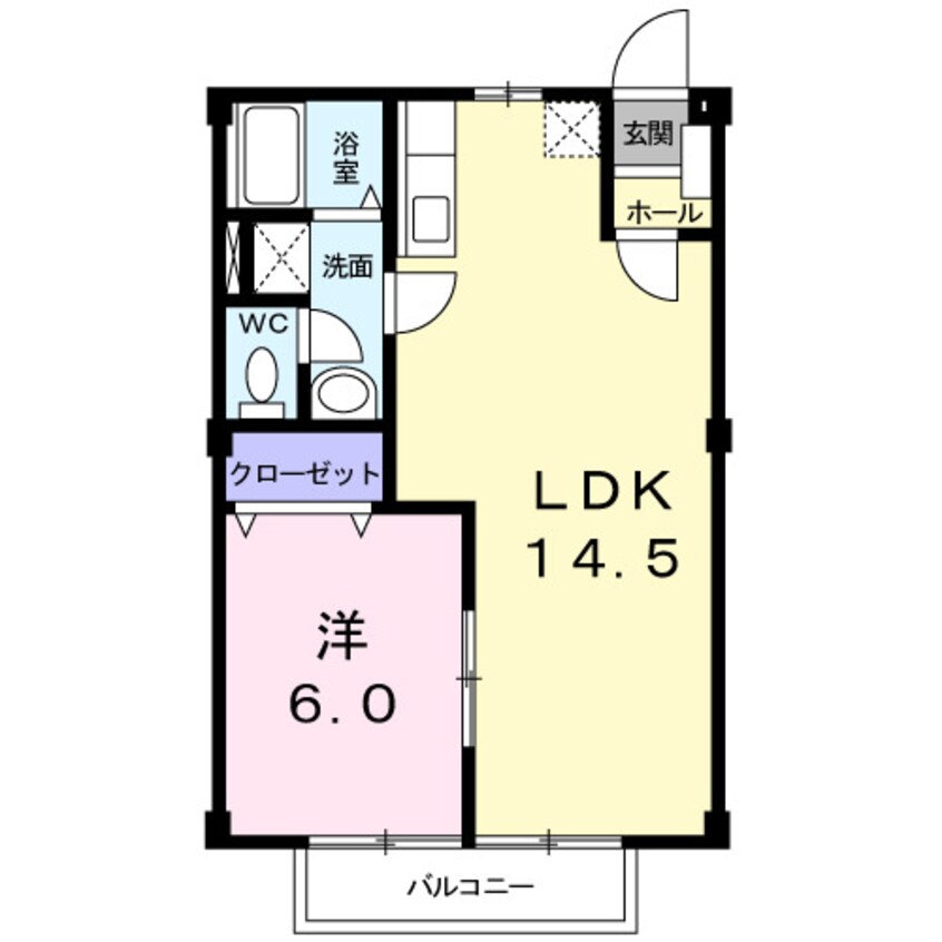 間取図 パークハイツＵ