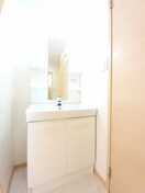 使いやすい洗面所です パークハイツＵ