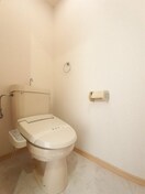 コンパクトで使いやすいトイレです パークハイツＵ