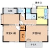 小林ハウス 2Kの間取り