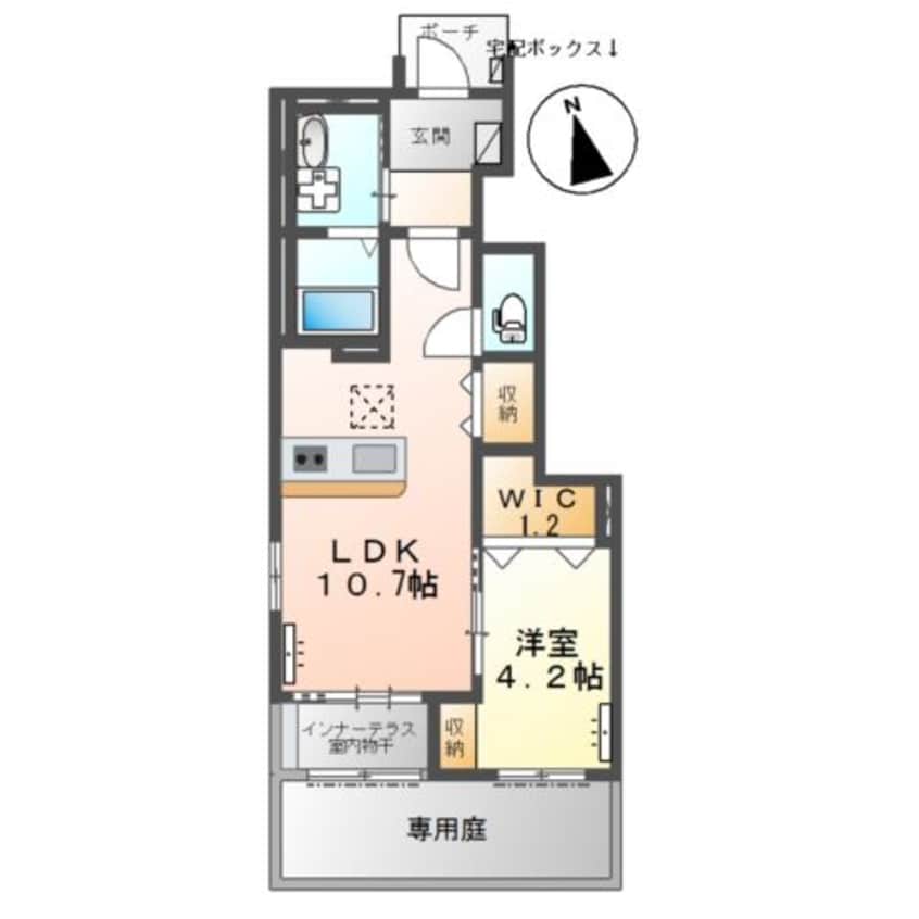 間取図 ルミナスＡ