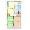 グリーンヒルズ（末広町） 2DKの間取り