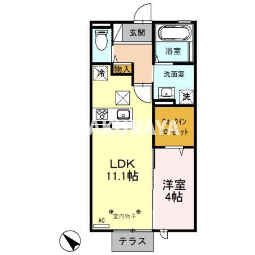 間取図 プレミスト Ⅰ